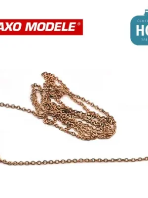 Zertifiziert | Chaîne fine 50 cm HO Haxo Modèle HM00019