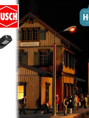 Super-Preis | Lampadaires muraux 2pc HO Busch 4132