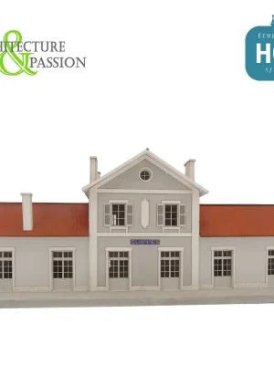 Werkspreis | Gare 6 portes EST type Gare de Suippes HO Architecture & Passion 871130