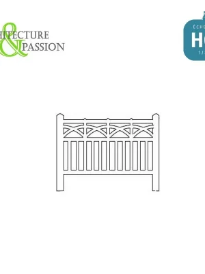 Barrières béton 92 type PLM HO Architecture & Passion 87ACC92 | Neu im Sortiment