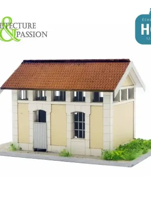 WC Lampisterie MIDI type gare de Sarrancolin HO Architecture & Passion 874112 | Fast ausverkauft