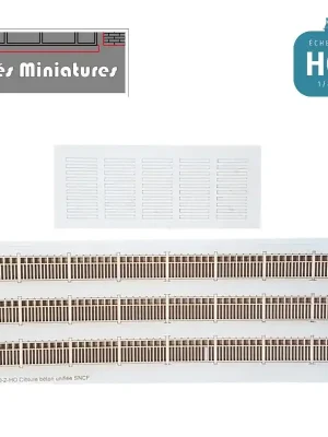 Online bestellbar | Barrière béton - SNCF Unifiée - Echelle HO CMED-050-2-HO