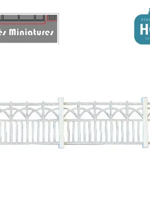Sofort lieferbar - Barrière béton PO - Echelle HO CMED-050-3-HO