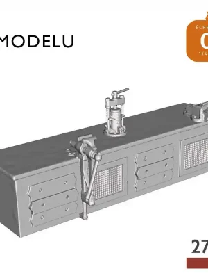 Geprüfte Qualität - Etabli avec étaux et cric O Modelu 2741-043