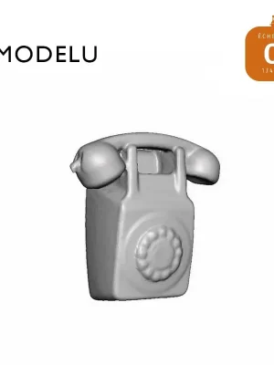 Neu | Téléphone mural GPO 746 O Modelu 2816-043