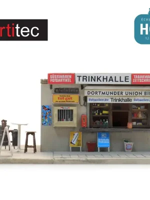 Buvette allemande en kit HO Artitec 10.416 - Qualitätsprodukt