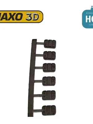 Briquettes Carmaux (CX) 50 pcs HO Haxo 3D 344042 | Begrenztes Angebot