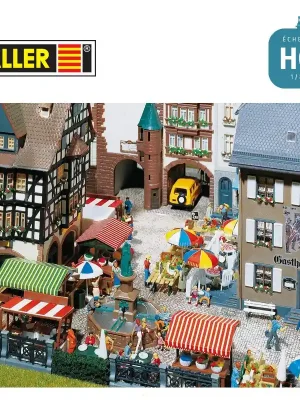 Rabatt | Accessoires de marché HO Faller 180582
