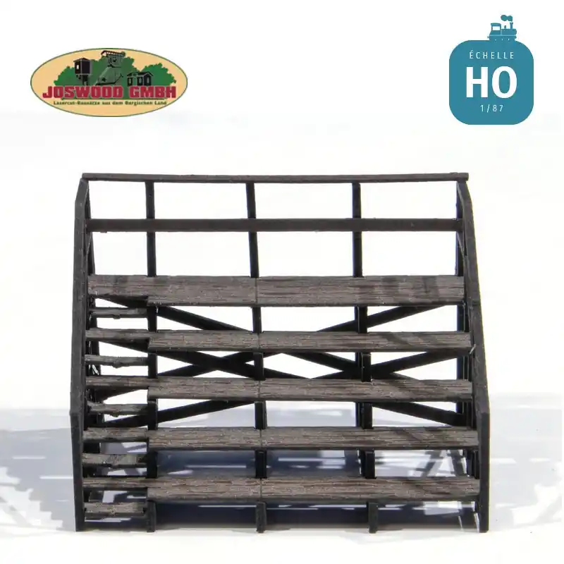 Petite tribune en bois H0 Joswood 40440 | Vorteilspreis
