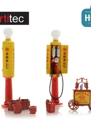 Anciennes pompes à essence Shell HO Artitec 387.543 | Sehr beliebt