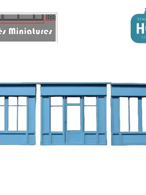 Façade boutique ancienne commerce standard HO CMED-036-HO-CS - Preis gesenkt