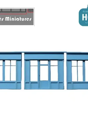 Façade boutique ancienne HO commerce haut ED-036-HO-CH - Profi-Qualität