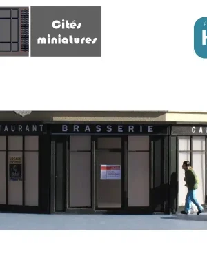 Façade boutique ancienne HO resto standard - Neuzugang