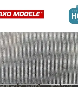 Sonderpreis - Grillage maille losange 0.30 x 0,4mm fil 0.13mm HO Haxo Modèle HM00182