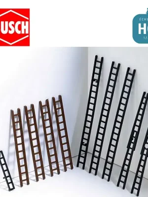 Assortiment d‘échelles (10 pièces) HO Busch 7786 | Sonderaktion