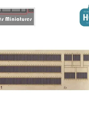 Grilles mi-hauteur & portails en fer forgé type 1 ed-051-HO-1 - Neu verfügbar