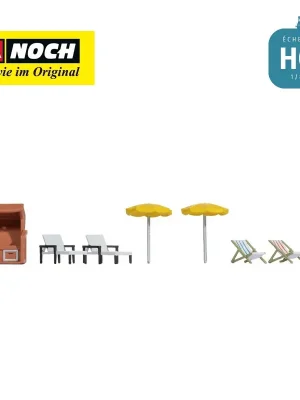 Accessoires de plage HO Noch 14844 | Versandbereit