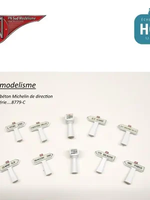 Michelin Betonpfosten (10 St) H0 PN Sud Modélisme 8779.C | Topseller