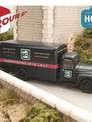 Topseller | Citroën 55 fourgon SNCF Correspondance HO Route 87 Haxo Modèle RO1011