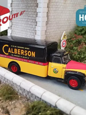 Top-Angebot - Citroën 55 fourgon Calberson HO Route 87 Haxo Modèle RO1012