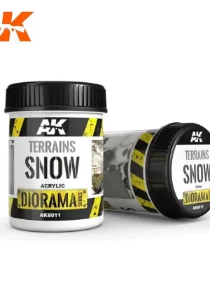 Terrains Neige - 250ml (Acrylique) AK Interactive AK-8011 | Preishit