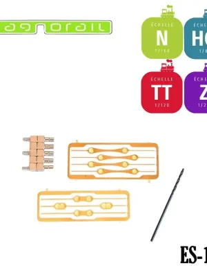 8 Fahrzeugschleifer für Magnorail System ES-1 | Schnelle Lieferung