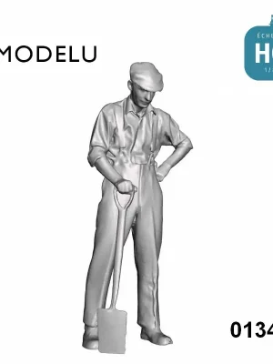 Homme avec une bêche HO Modelu 0134-087 - Jetzt bestellen