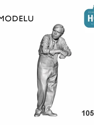 Deal - Aiguilleur penché regardant à gauche HO Modelu 1050-087L