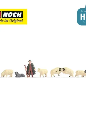 Berger et moutons Hobby HO Noch 18210 - Neue Ware