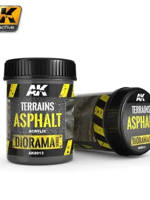 Terrains Asphalte (Acrylique) 250 ml AK Interactive AK8013 - Premium-Qualität
