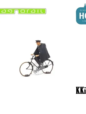 Französischen Polizisten der 60er Jahre fertig montiert H0 für Magnorail System KKi-1 - Nur für kurze Zeit