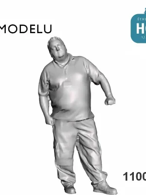 Agent de manoeuvre moderne penché à droite HO Modelu 1100-087R | Jetzt sparen