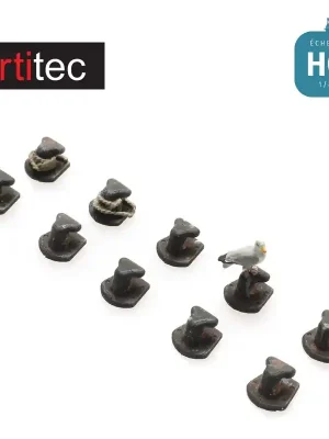 Bittes d‘amarrage en T (10 pces) HO Artitec 387.492 | Nur wenige verfügbar