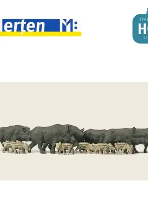 Sangliers HO Merten 215028 | Brandneu