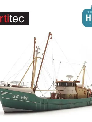 Bateau de pêche de la mer du Nord en Kit HO Artitec 50.146 - Neu hinzugefügt