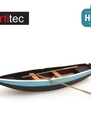 Chaloupe en bois bleue HO Artitec 387.09BL - Neu verfügbar