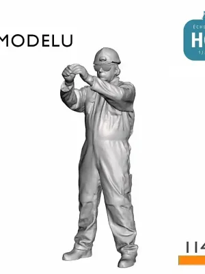 Neue Ware - Electricien travaillant dans une armoire HO Modelu 1146-087