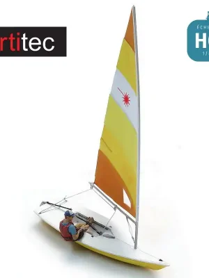 Voilier Laser voile et figurine HO Artitec 387.593 | Neue Ware