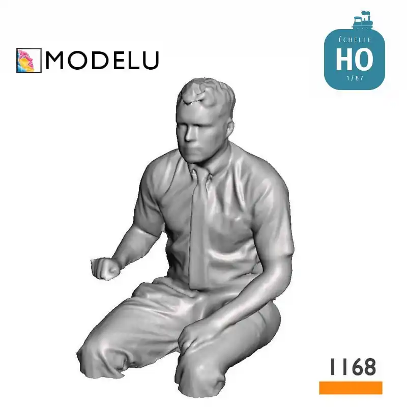 Conducteur Classe 66 en chemise et cravate HO Modelu 1168-087 | Neu