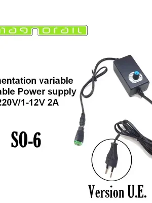 Schnell zugreifen | Variable Stromversorgung 220V/1-12V DC 2A und Schraubverbinder SO-6