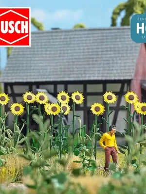 Tournesols géants HO Busch 1261 - Neu hinzugefügt