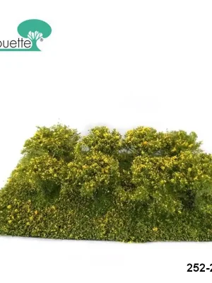 Set de 8 petits buissons fleuri jaune Profiline Silhouette 252-26 | Vorteilspreis