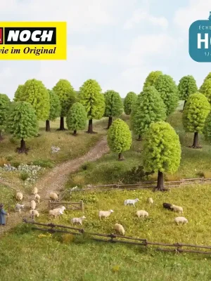 Arbres feuillus 5-9cm (25 pcs) HO Noch 26801 | Kundenfavorit