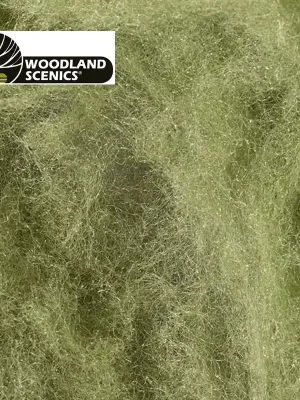 Kundenfavorit - Fibre synthétique verte Woodland Scenics FP178