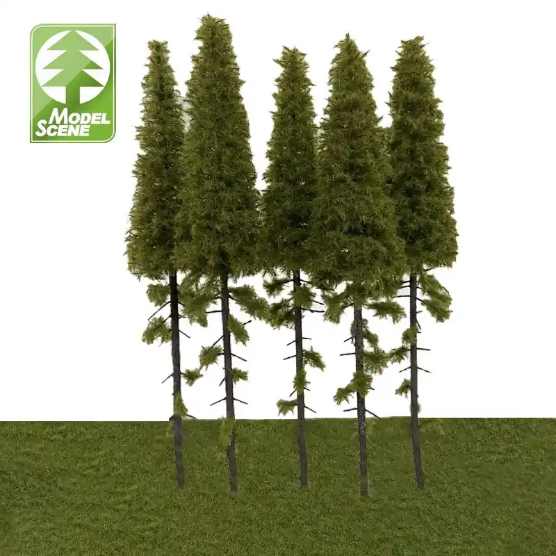 Deal | Mélèzes avec tronc 180-220 mm 5 pcs Model Scene MK200