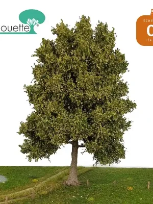 Platane hauteur 30-34 cm vert été Silhouette 371-002-2 - Nur solange der Vorrat reicht