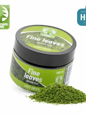 Feuilles miniatures en vrac vert clair 120 ml Model Scene 750-11 - Sehr beliebt