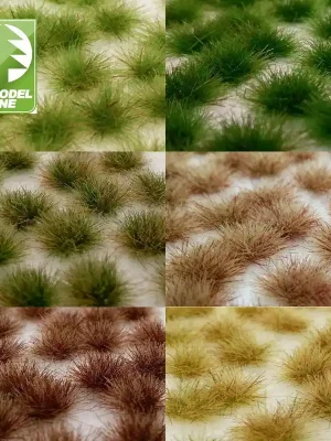 Touffes d‘herbe bicolore Model Scene 05-S | Nur wenige verfügbar