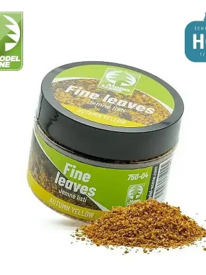 Feuilles miniatures en vrac jaune d‘automne 120 ml Model Scene 750-04 - Premium