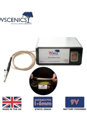 Applicateur électrostatique de fibres Pro Grass Box WWScenics WSPG-002 - Begrenztes Angebot